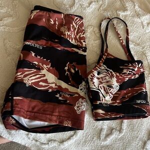 Darc Sport Camo Short & Bra Set Sz. L